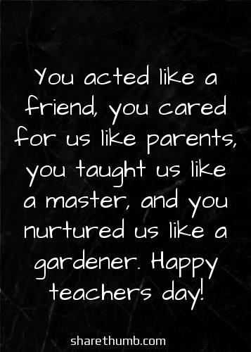 special greetings for teachers day